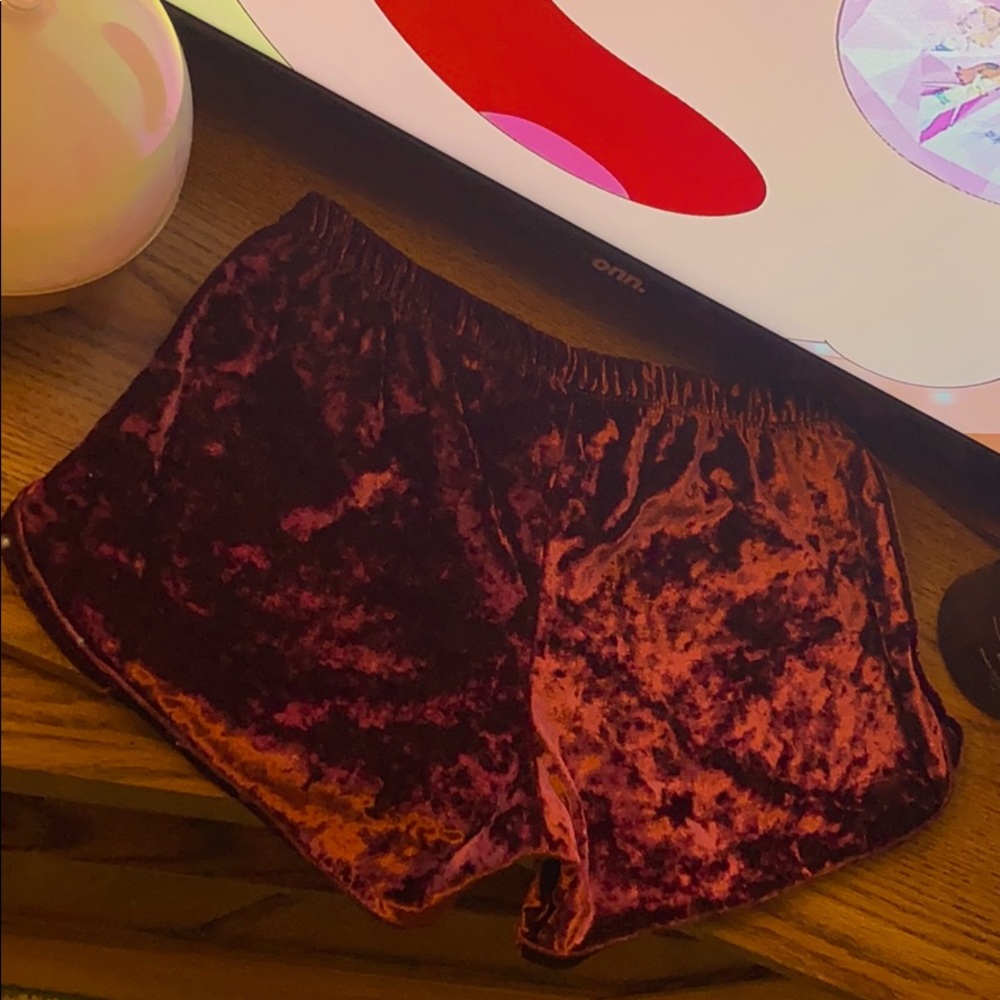 Velvet Shorts